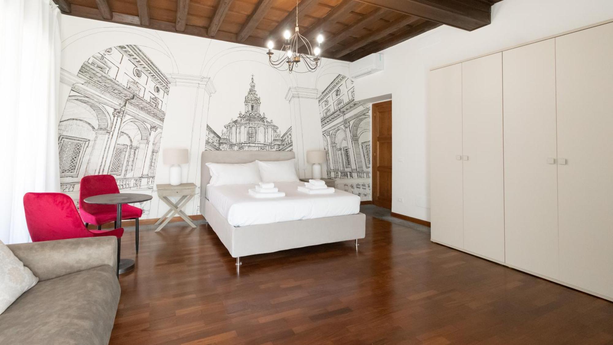 Italianway - Barberini Elegantia Apartments Roma الغرفة الصورة